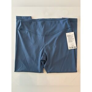 NWT Lululemon Wunder Under SmoothCover HR Tight 25" in Washed Denim Size 14